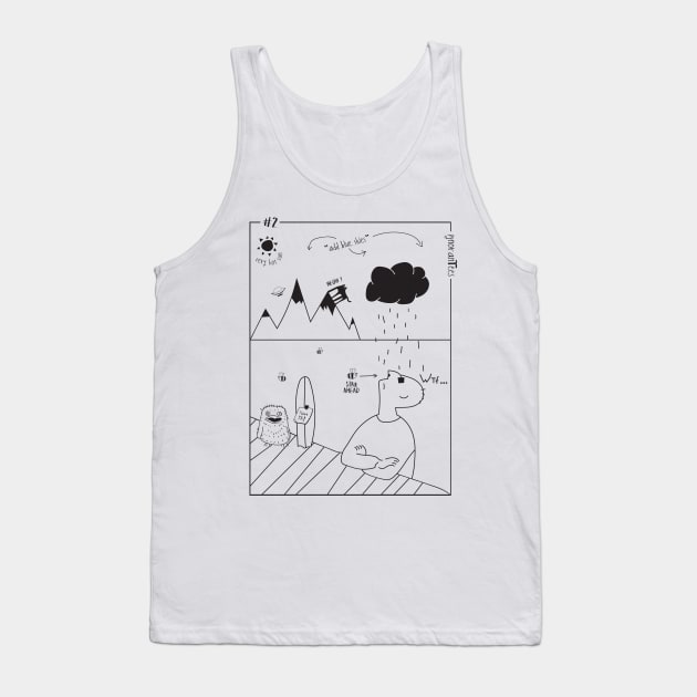 WTF Tank Top by IGNORANTEES